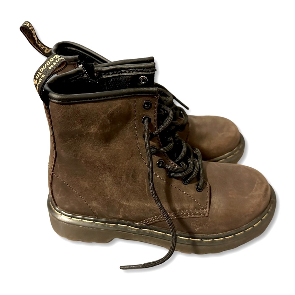 Dr. Martens Kid’s Delaney Boots Brown Size US 1